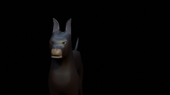  Dog character made in Blender 2.8 preview image 2